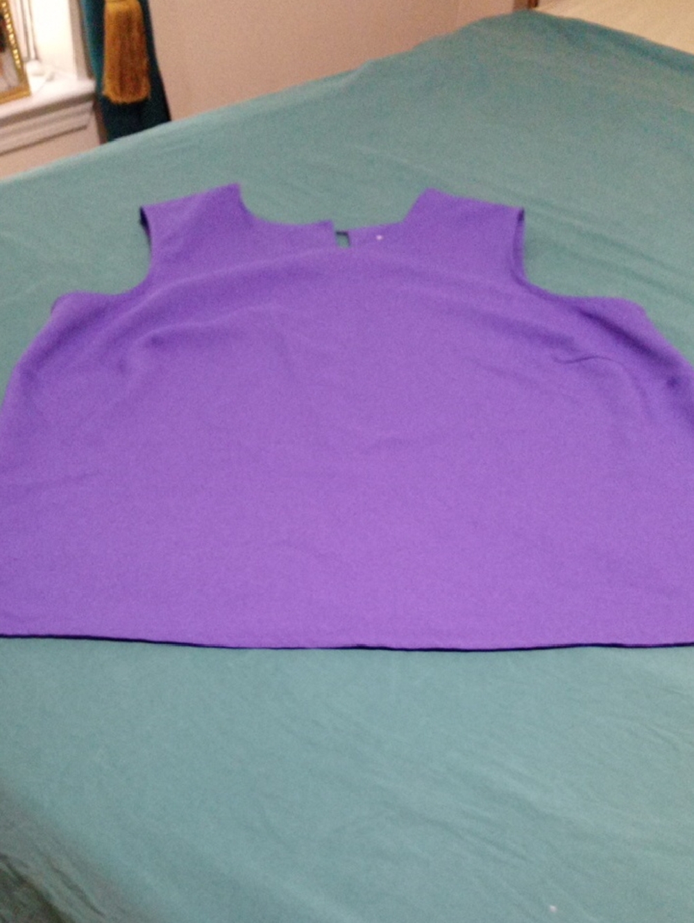 Purple Sleeveless Women's Top - Brand Unknown